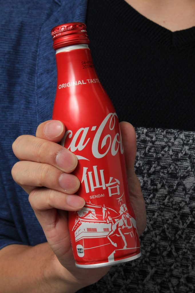 コカ コーラ スリムボトル 仙台デザインボトルを発売 日刊せんだいタウン情報s Style Web