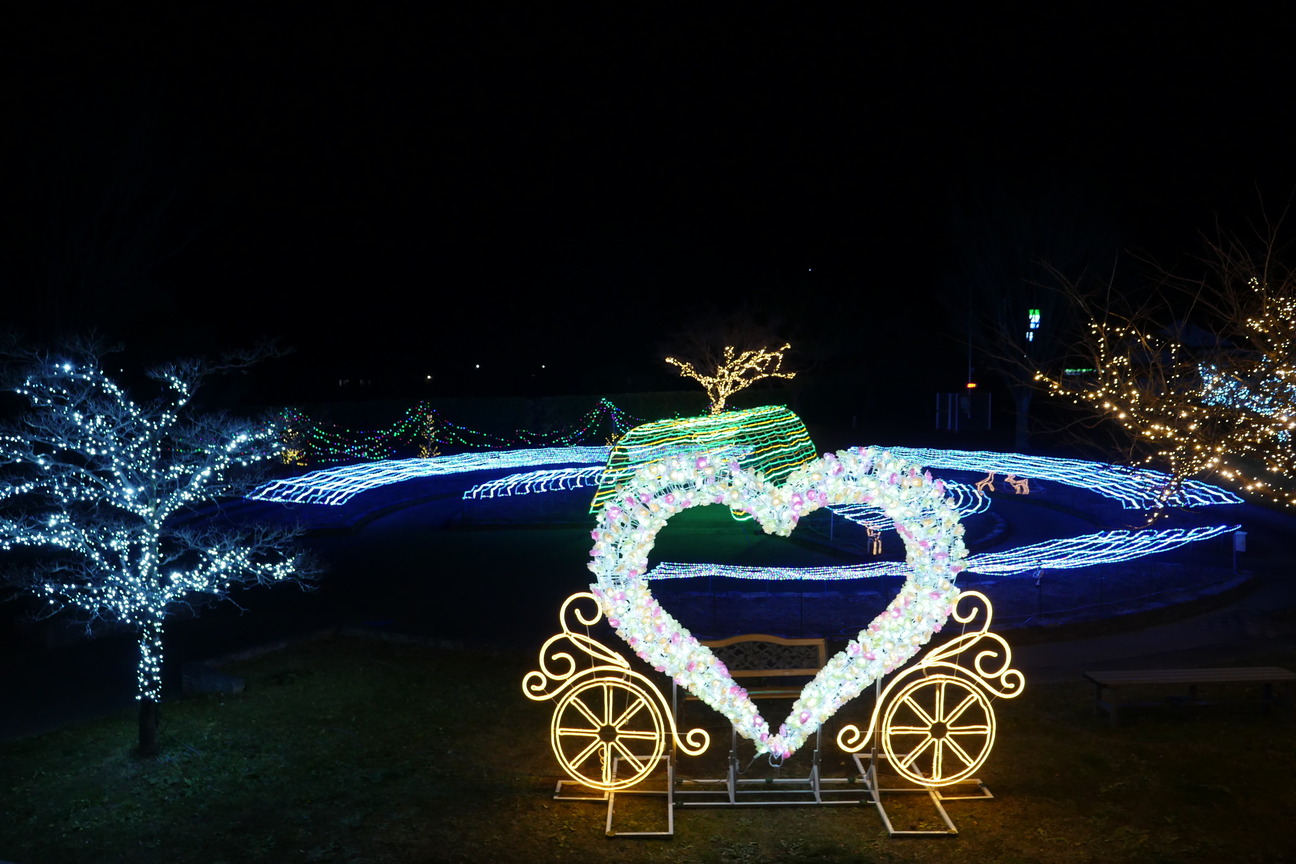 希少 クリスマスイルミネーションジオラマ ライトアップ Hitachi Starlight Illumination 2025 (ヒタチスターライト