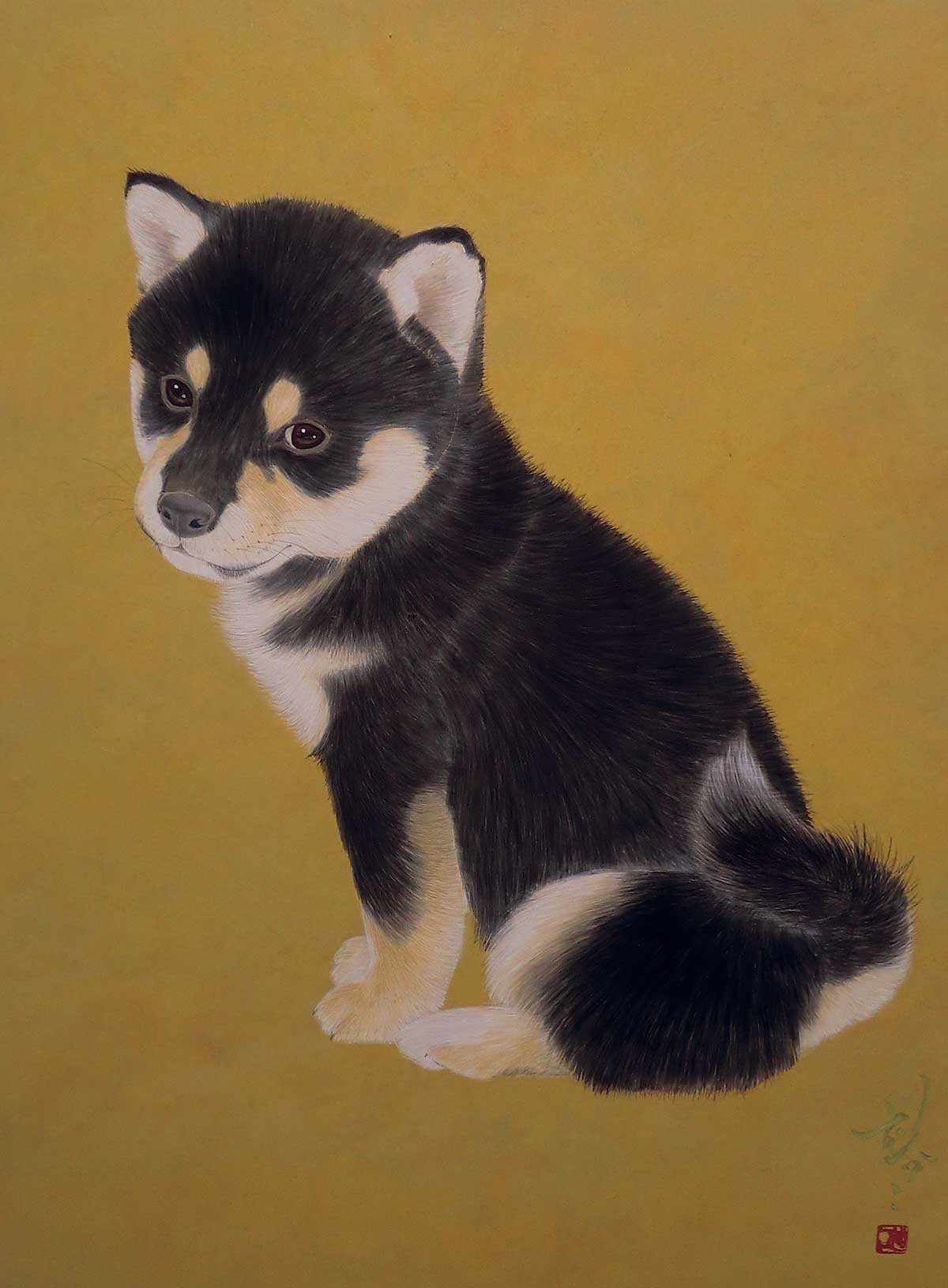 仙台アート 犬もネコも 動物たちの姿に癒される 癒しの空間 動物を描く作品展 開催中 日刊せんだいタウン情報s Style Web