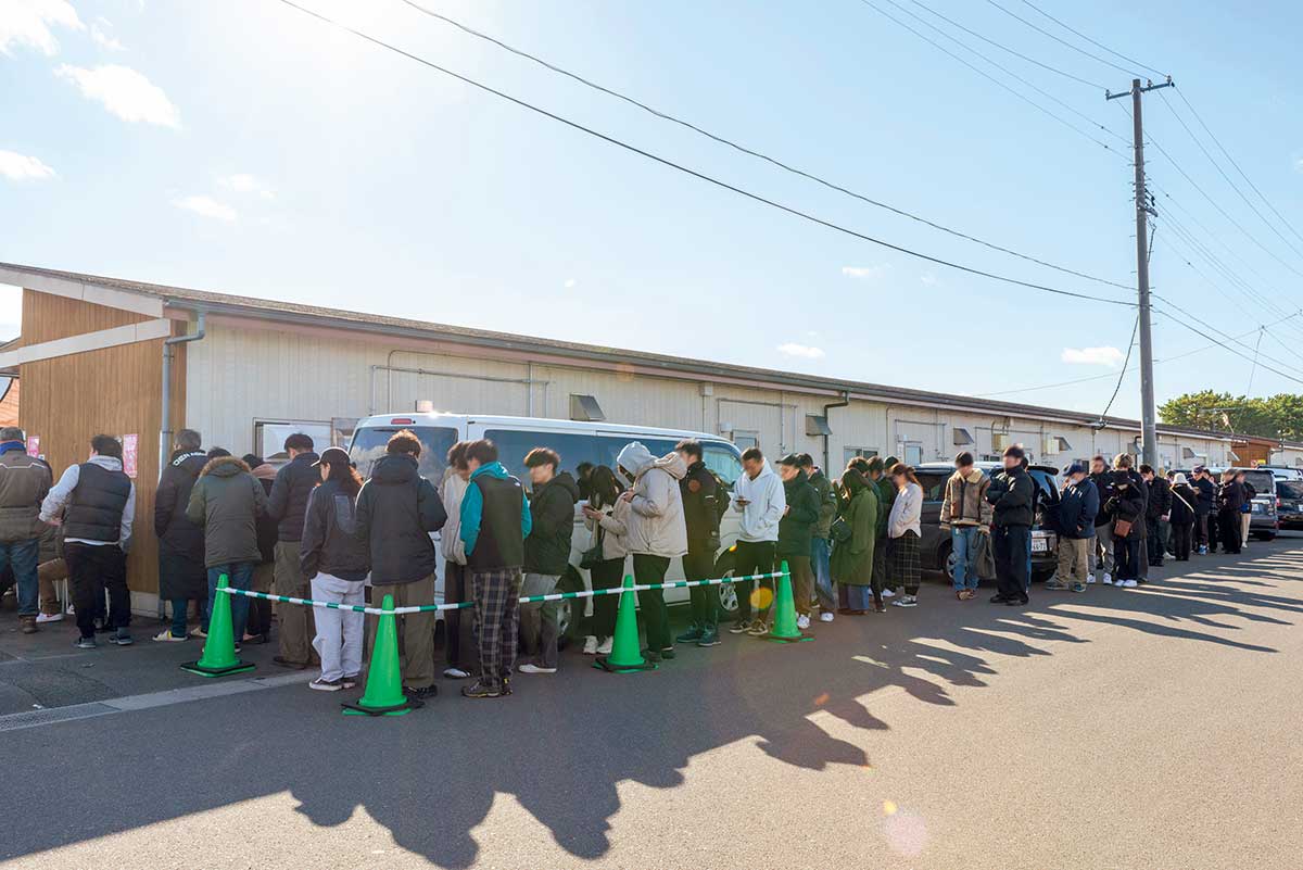 天童製麺　ゆりあげ港朝市店　※日曜日・祝日のみ営業>