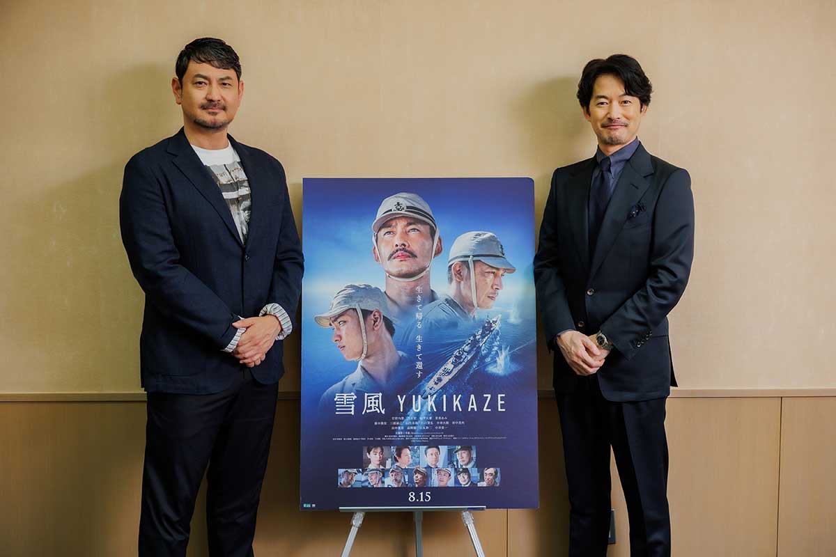映画『雪風 YUKIKAZE』来仙インタビュー！竹野内豊×藤本隆宏 | 日刊